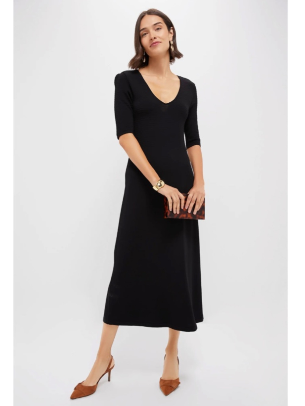 Pomander Place Black Clara Dress in Black